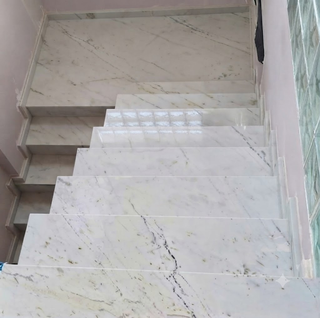 Staircase for Bianco-Venato-B-Marble in Johor Bahru